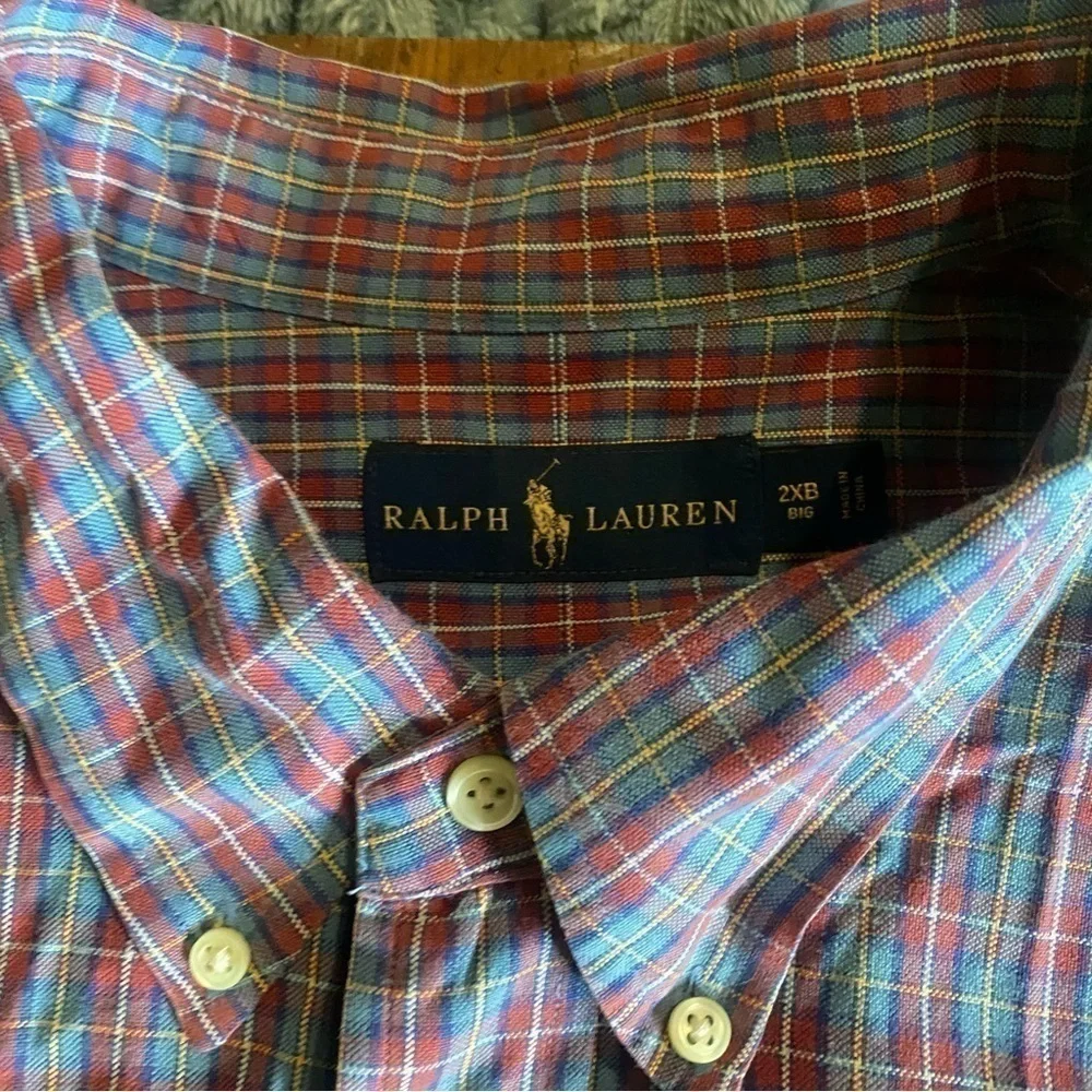Really Clean Polo By Ralph Lauren Button Down Size 2XB Big